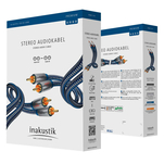 Inakustik Premium II Audio Wysokiej jakości kabel audio 2x RCA - 2x RCA 1,5m - 2