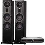 Magnat Signature 809 Kolumna podłogowa Black + Roksan Attessa Amplifier Zintegrowany wzmacniacz Stereo - 2