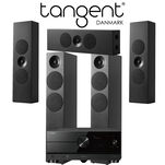 Tangent Spectrum II X6 x2 + XLCR x3 + YAMAHA RX-A4A Zestaw kina 5.0 - 2