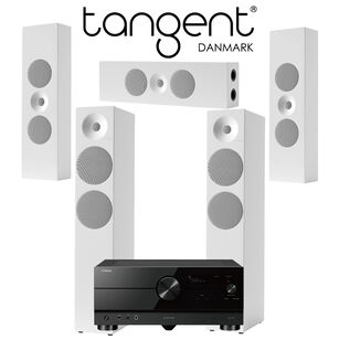 Tangent Spectrum II X6 x2 + XLCR x3 + YAMAHA RX-A4A Zestaw kina 5.0