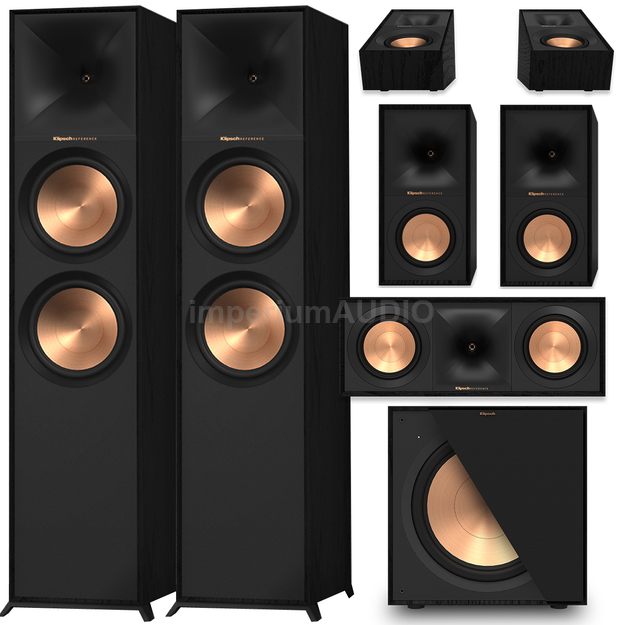 KLIPSCH R-800F + R-50M + R-50C + R-40SA + R-121SW