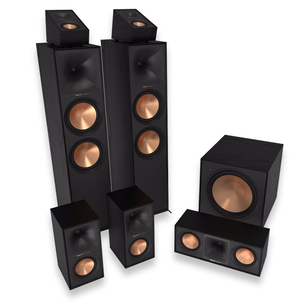 KLIPSCH R-800F + R-50M + R-50C + R-40SA + R-121SW