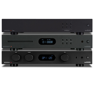 AUDIOLAB 6000A + 6000N + 6000CDT Sieciowy Zestaw Stereo