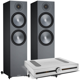 MONITOR AUDIO Bronze 500 + Roksan Attessa Streaming Wzmacniacz BluOS MQA BT