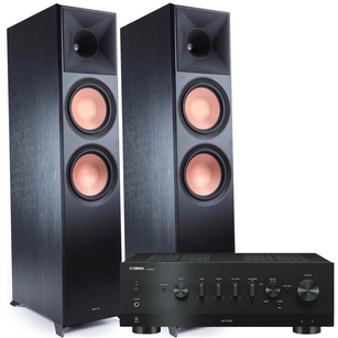 Klipsch RP-8000F II + YAMAHA R-N800A Amplituner stereo z MusicCast Top-Art Wi-Fi DAB+
