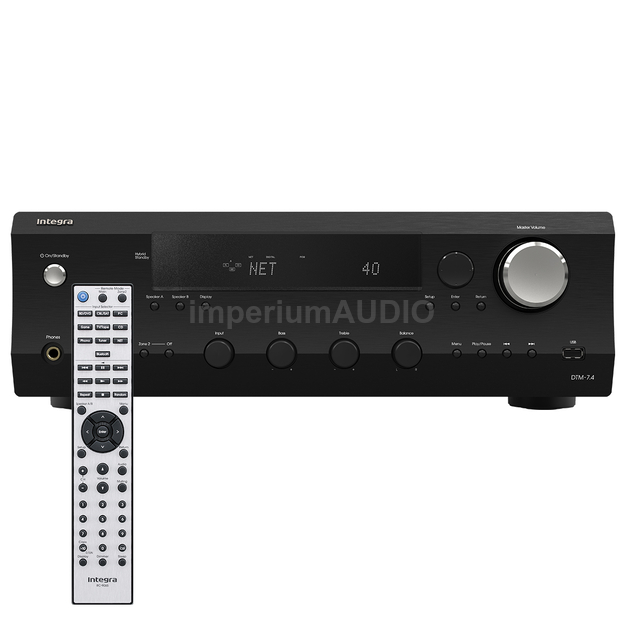 INTEGRA DTM-7.4 SIECIOWY WZMACNIACZ STEREO Z HDMI