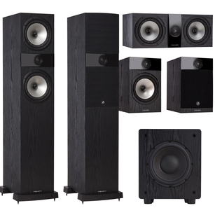 FYNE AUDIO F303 + F301 + F300C + F3-10 Zestaw kolumn 5.1