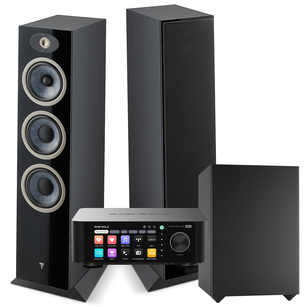 FOCAL THEVA N°3 + Indiana Line Basso 880 + EverSolo PLAY ALL-IN-ONE