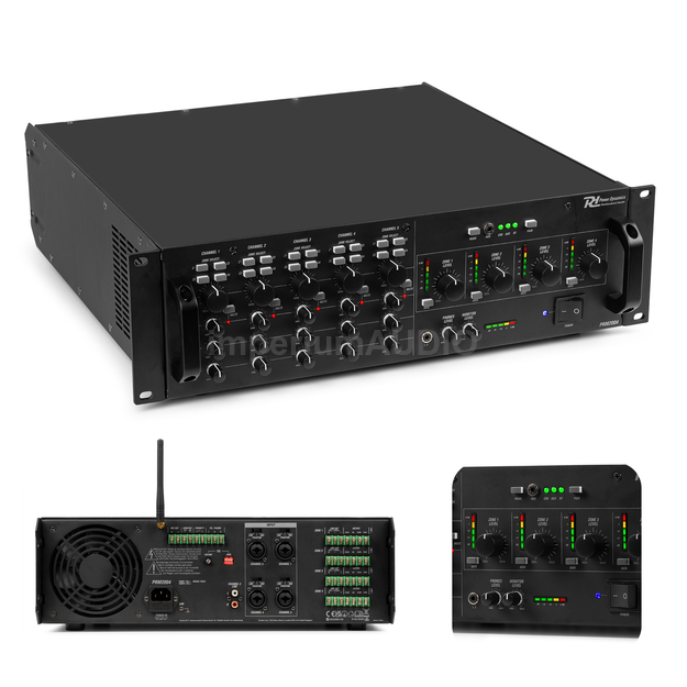 POWER DYNAMICS PAM2004 Wzmacniacz 4-strefowy matrycowy 4x 200W