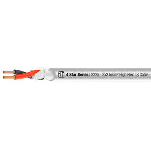Adam Hall Cables KLS 225 W Kabel głośnikowy 2 x 2,5 mm² biały