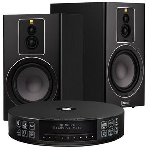 Magnat Signature 603 + Elipson Music Center Connect HD Amplituner all-in-one Streamer CD Wi-Fi Tidal Spotify