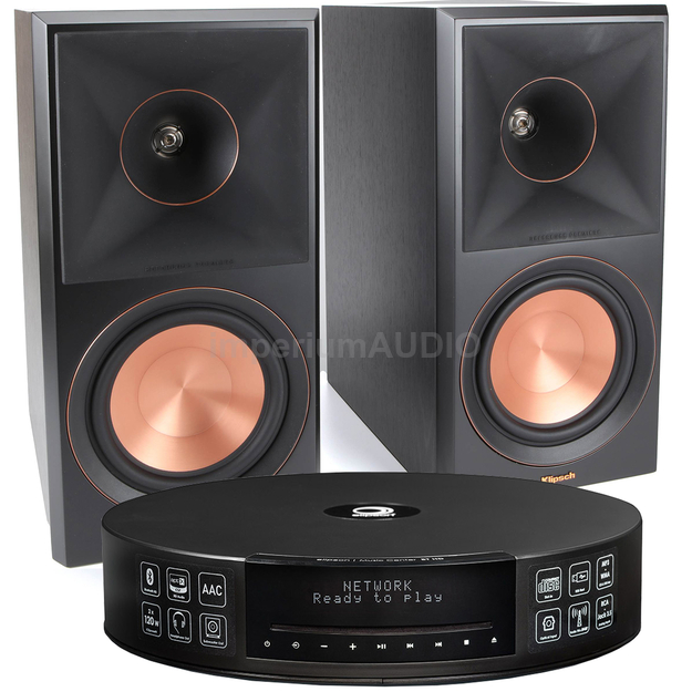 Klipsch RP-600M II + Elipson Music Center Connect HD Amplituner all-in-one Streamer CD Wi-Fi Tidal Spotify