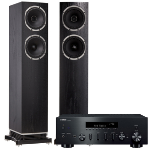 FYNE AUDIO F501 FORNIR + YAMAHA R-N600A Amplituner stereo MusicCast Tidal AirPlay