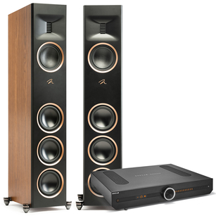 MARTIN LOGAN Motion Reimagined XT F100 + Roksan Attessa Streaming Amplifier MQA Tidal BluOS