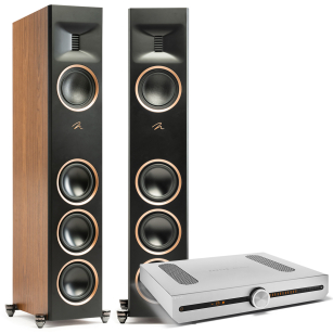 MARTIN LOGAN Motion Reimagined XT F100 + Roksan Attessa Streaming Amplifier MQA Tidal BluOS