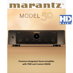 Marantz Model 50 Wzmacniacz Stereo A/B 70W i CD 50n Sieciowy odtwarzacz CD Bluetooth, AirPlay 2 - 14