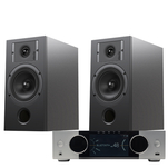 Indiana Line DIVA 3 Kolumny podstawkowe + ONKYO Muse Y-40 Wzmacniacz All-in-One Axign Class D MOSFET HDMI ARC - 2