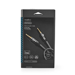 Nedis Profigold Kabel Audio Stereo 1x JACK 3,5mm - 1x JACK 3,5mm 1m - 7