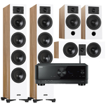 Indiana Line DIVA 6 + 3 + 7 + YAMAHA RX-V6A Zestaw kolumn kina 5.0 - 2