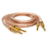 Norstone Cable CL250 OFC 2x2,5mm² Transparent Kabel głośnikowy z wtykami banan - 3