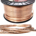 Norstone Cable CL250 OFC 2x2,5mm² Transparent Kabel głośnikowy z wtykami banan - 7