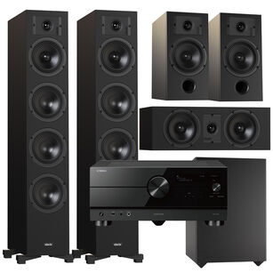 Indiana Line DIVA 6 + 3 + 7 + Basso 880 + YAMAHA RX-A4A Zestaw kolumn kina 5.1