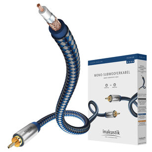 Inakustik Premium II Audio Mono-Sub Kabel do subwoofera TYP 1xRCA-1xRCA 5m