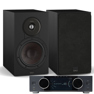 Dali SONIK 3 Kolumny podstawkowe + ONKYO Muse Y-40 Wzmacniacz All-in-One Axign Class D MOSFET HDMI ARC