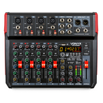 LD SYSTEMS ICOA 15A i 15A BT Zestaw kolumn aktywnych + statywy + Vonyx VM-KG08 Mikser 8-kanałowy - 25