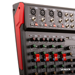 LD SYSTEMS ICOA 15A i 15A BT Zestaw kolumn aktywnych + statywy + Vonyx VM-KG08 Mikser 8-kanałowy - 27