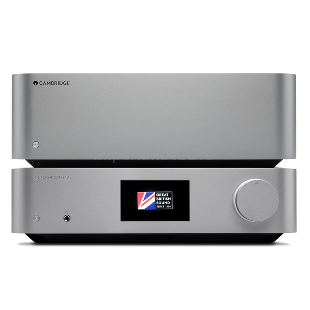 Cambridge Audio Edge W Końcówka mocy + Edge NQ Sieciowy odtwarzacz strumieniowy HDMI DAC