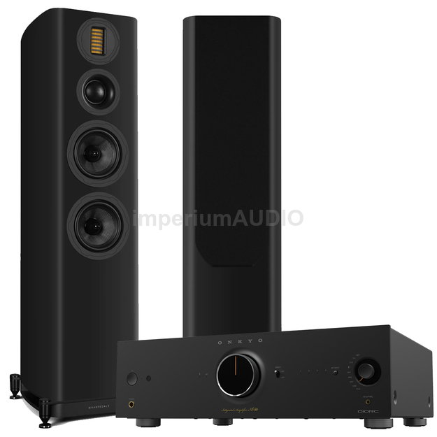 Wharfedale Evo 5.4 + ONKYO ICON Series A-50 SIECIOWY WZMACNIACZ STEREO Klasy AB