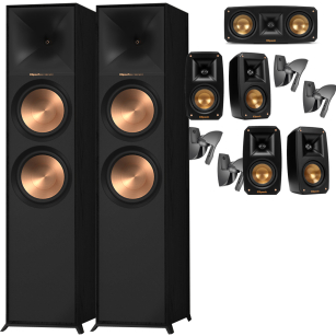 KLIPSCH R-800F + THEATER PACK + UCHWYTY 7.0