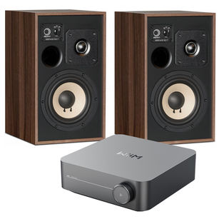 Elipson Heritage XLS 7 + WiiM Amp Wzmacniacz Streamer HDMI Tidal Hi-Res