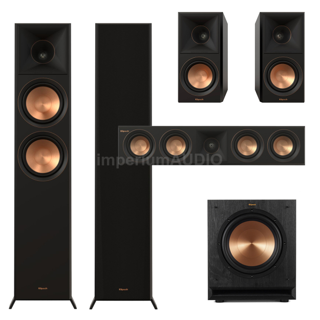 Klipsch Seria II RP-6000F + RP-500M + RP-404C + SPL-100