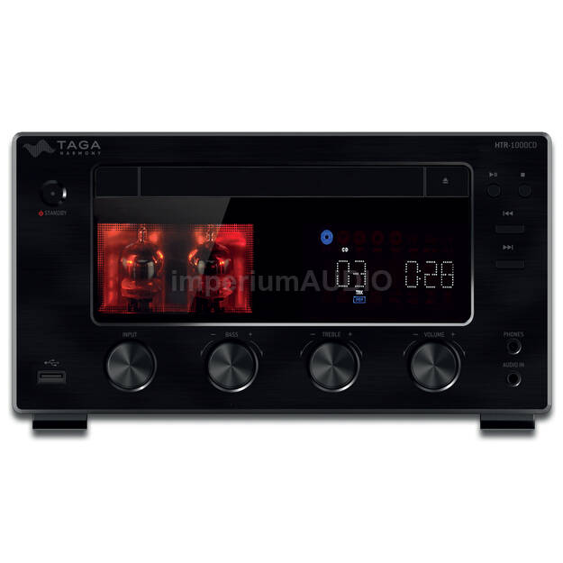 Taga Harmony HTR-1000CD v.2 Hybrydowy amplituner stereo z Bluetooth i USB