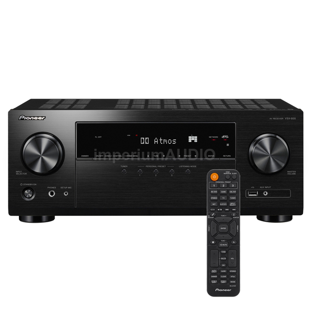 PIONEER VSX-935 Amplituner 7.2 4K/8K HDR10+ ATMOS ZONE2 DAB