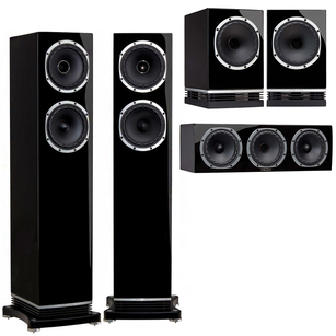 FYNE AUDIO F501 + F500 + F500C Zestaw kolumn 5.0 GLOSS