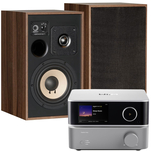 Elipson Heritage XLS 7 + WiiM VIBELINK Amp + WiiM Ultra 2x 100W 8Ohm Hi-Res DAC AirPlay2 - 2