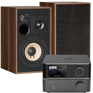 Elipson Heritage XLS 7 + WiiM VIBELINK Amp + WiiM Ultra 2x 100W 8Ohm Hi-Res DAC AirPlay2