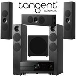 Tangent Spectrum II X6 x2 + XLCR x3 +  XSW8 + YAMAHA RX-A2A Zestaw kina 5.1 - 2