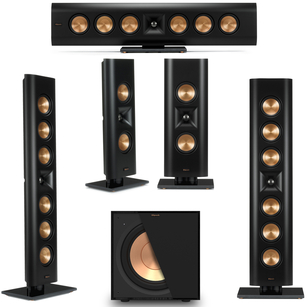 KLIPSCH RP-640D RP-240D + R-101SW Zestaw kolumn naściennych On-Wall 5.1