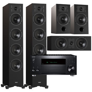 Indiana Line DIVA 6 + 3 + 7 + ONKYO TX-RZ50 Zestaw kolumn kina 5.0