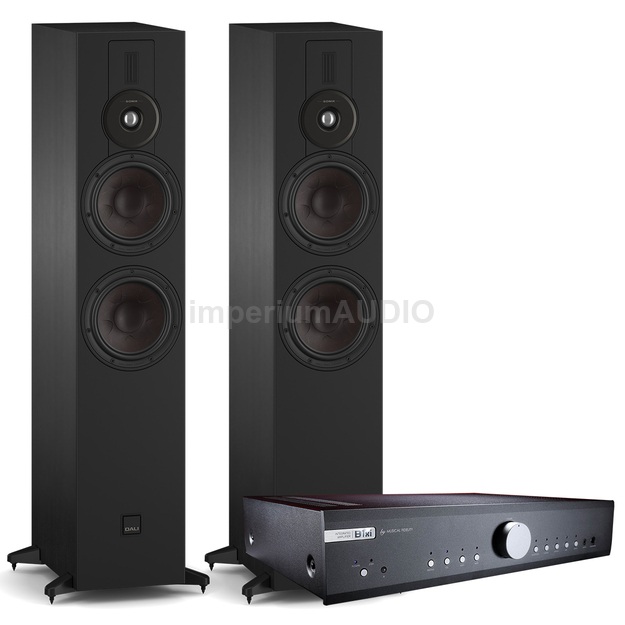 Dali SONIK 7 Kolumny podłogowe SMC + Musical Fidelity B1xi Zintegrowany wzmacniacz stereo EISA