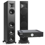 MARTIN LOGAN Motion Reimagined XT F100 Kolumny podłogowe + Musical Fidelity M5si - 2