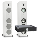 MARTIN LOGAN Motion Reimagined XT F100 Kolumny podłogowe + Musical Fidelity M5si - 3