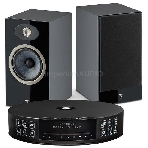 FOCAL THEVA N°1 +  Elipson Music Center Connect HD Amplituner all-in-one Streamer CD Wi-Fi Tidal Spotify