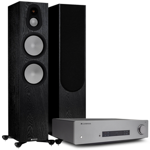MONITOR AUDIO Silver 500 + CAMBRIDGE AUDIO CXA81 MK II 2x120W SABRE32 DAC