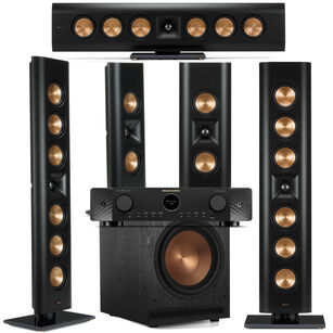 KLIPSCH RP-640D + RP-240D + SPL-120 Zestaw kolumn 5.1 On-Wall + Marantz Cinema 70s S2 Amplituner
