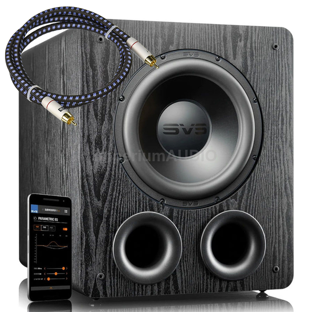 SVS PB-2000 PRO Subwoofer aktywny BLACK ASH + kabel SVS 3m